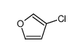 3-chlorofuran Structure