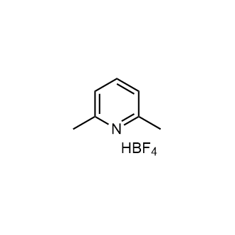 2,6-二甲基吡啶四氟硼酸盐结构式