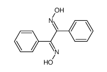 (E,E)-diphenylethanedione dioxime structure