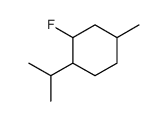 2-fluoro-4-methyl-1-propan-2-ylcyclohexane Structure