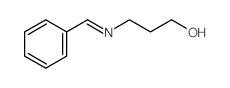 3-(benzylideneamino)propan-1-ol结构式