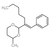 1,3-Dioxane,4-methyl-2-[1-(phenylmethylene)hexyl]- picture