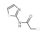 2-(2-氯乙酰胺基)噻唑结构式