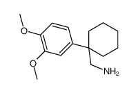 1-(3,4-二甲氧基苯基)-1-环己烷甲胺结构式