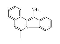 6-甲基吲哚并[1,2-c]喹唑啉-12-胺结构式