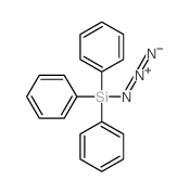 Silane, azidotriphenyl- Structure