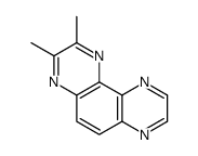 2,3-dimethylpyrazino[2,3-f]quinoxaline结构式