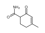 6-Carbamoyl-3-methyl-2-cyclohexenone结构式