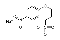 sodium 3-(4-nitrophenoxy)propanesulphonate Structure