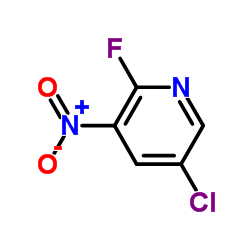 5-Chloro-2-fluoro-3-nitropyridine Structure