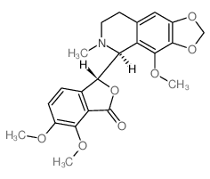 (-)-alpha-Narcotine结构式