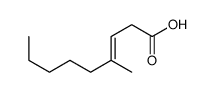 4-methylnon-3-enoic acid Structure