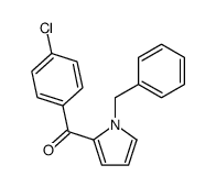 (1-benzylpyrrol-2-yl)-(4-chlorophenyl)methanone Structure
