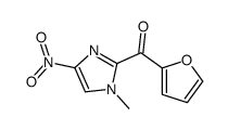 furan-2-yl-(1-methyl-4-nitroimidazol-2-yl)methanone结构式