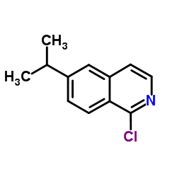 1-氯-6-异丙基异喹啉结构式