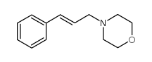 4-((e)-3-phenyl-allyl)-morpholine Structure