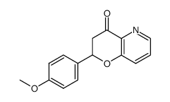5-Aza-4'-methoxy-flavanon Structure