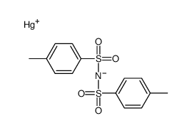 [bis-(4-methylphenyl)sulfonylamino]-methylmercury Structure