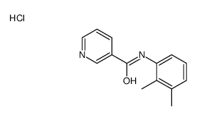 N-(2,3-dimethylphenyl)pyridine-3-carboxamide,hydrochloride结构式