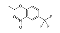 1-乙氧基-2-硝基-4-(三氟甲基)苯结构式