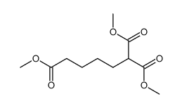 pentane-1,1,5-tricarboxylic acid trimethyl ester结构式
