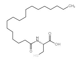 N-硬脂酰基-L-半胱氨酸结构式