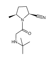 (2S,5S)-1-(N-(tert-butyl)glycyl)-5-methylpyrrolidine-2-carbonitrile Structure