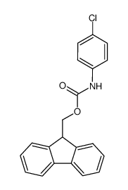 9-Fluorenylmethyl N-p-chlorphenyl carbamate Structure