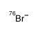 bromine-77(1-) Structure
