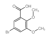 5-溴-2,3-二甲氧基苯甲酸图片