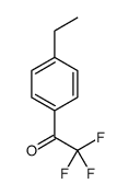Ethanone, 1-(4-ethylphenyl)-2,2,2-trifluoro- (9CI) Structure