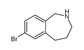7-bromo-2,3,4,5-tetrahydro-1H-2-benzazepine Structure
