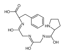 (2S)-3-phenyl-2-[[2-[[2-[[(2S)-pyrrolidine-2-carbonyl]amino]acetyl]amino]acetyl]amino]propanoic acid Structure