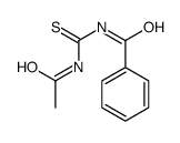 N-(acetylcarbamothioyl)benzamide Structure