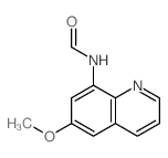N-(6-methoxyquinolin-8-yl)formamide结构式