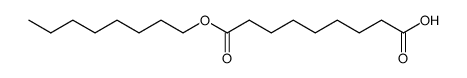 Azelaic acid hydrogen 1-octyl ester结构式