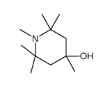 1,2,2,4,6,6-hexamethylpiperidin-4-ol Structure