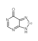 [1,2,5]Selenadiazolo[3,4-d]pyrimidin-7(3H)-one结构式