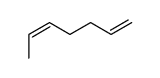 (Z)-1,5-Heptadiene Structure