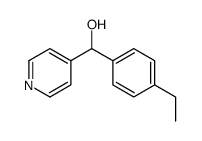 4-Pyridinemethanol,alpha-(4-ethylphenyl)-(9CI)结构式