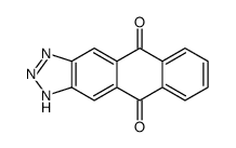 1H-anthra[2,3-d]triazole-5,10-dione结构式