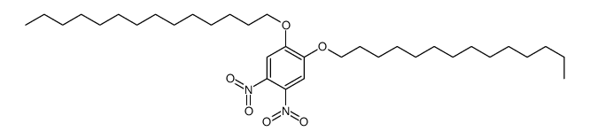 1,2-dinitro-4,5-di(tetradecoxy)benzene Structure
