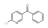 2-氯-5-苯甲酰吡啶结构式