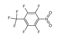 1,2,4,5-tetrafluoro-3-nitro-6-(trifluoromethyl)benzene Structure