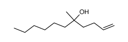 5-methyl-1-undecen-5-ol Structure