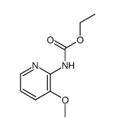Carbamic acid, (3-methoxy-2-pyridinyl)-, ethyl ester (9CI) Structure