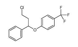 1-(3-Chloro-1-phenylpropoxy)-4-(trifluoromethyl)benzene Structure