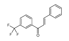 (2E)-3-Phenyl-1-[3-(trifluoromethyl)phenyl]-2-propen-1-one结构式