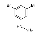 (3,5-Dibromophenyl)hydrazine Structure