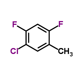 1-Chloro-2,4-difluoro-5-methylbenzene Structure